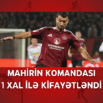 Mahirin komandası matçı bərabərə bitdirdi