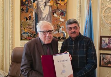 Elman Eldaroğlu anadan olmasının 60 illik yubileyi münasibətilə təltif olunub