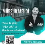 Gənc yazar Mürşüd Mehdi ilə görüş baş tutub