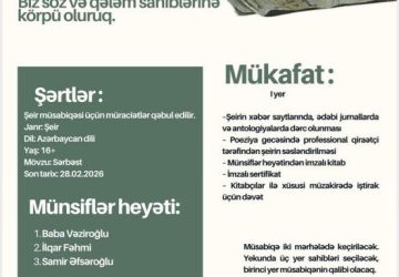 Kitabçılar Birliyi müsabiqə elan edir