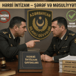 Hərbi şərəf və rütbəyə uyğun davranmalı