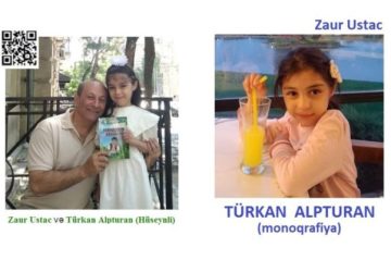 13 aprel balaca rəssam-yazıçı dostumuz Türkan Alpturan – Hüseynlinin doğum günüdür