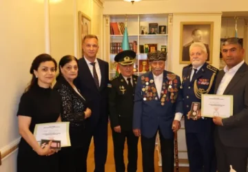 Slovakiya səfirliyinin müşaviri Vladimir Jezek Veteranlar Təşkilatında görüş keçirdi